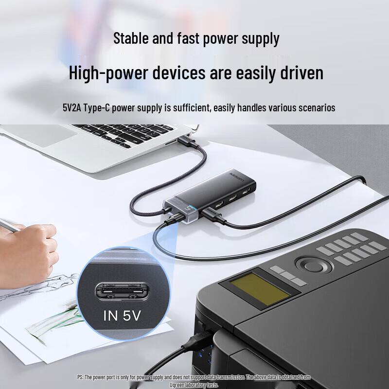 Ugreen 4-портовый USB 3.0 концентратор CM653