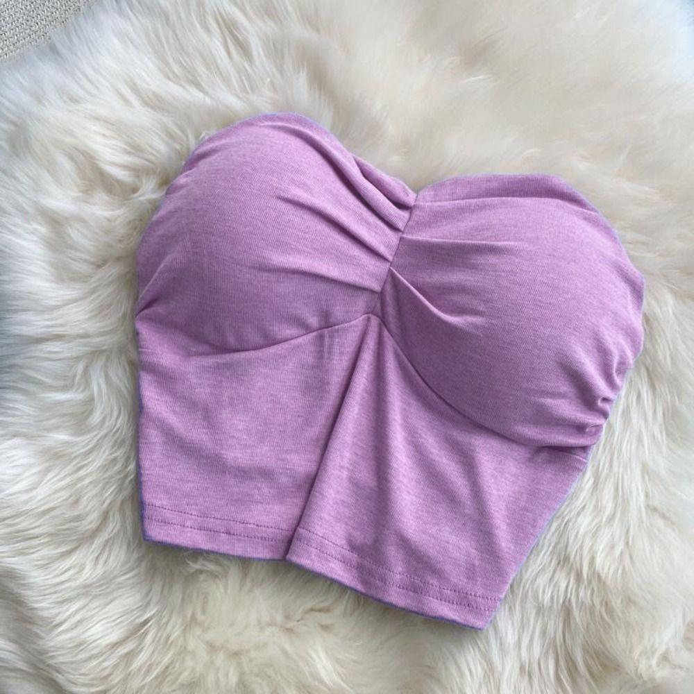 Women's New Summer Fashion Summer Slim Beautiful Back High Quality Soft Sexy Elastic Tank Top Solid Color Tank Top