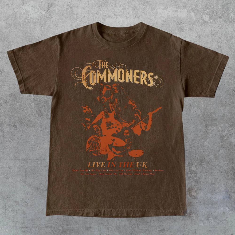 New The Commoners Announce Live In The UK Album Tour Fan S to 5XL T-shirt K1166 Unisex T-Shirt