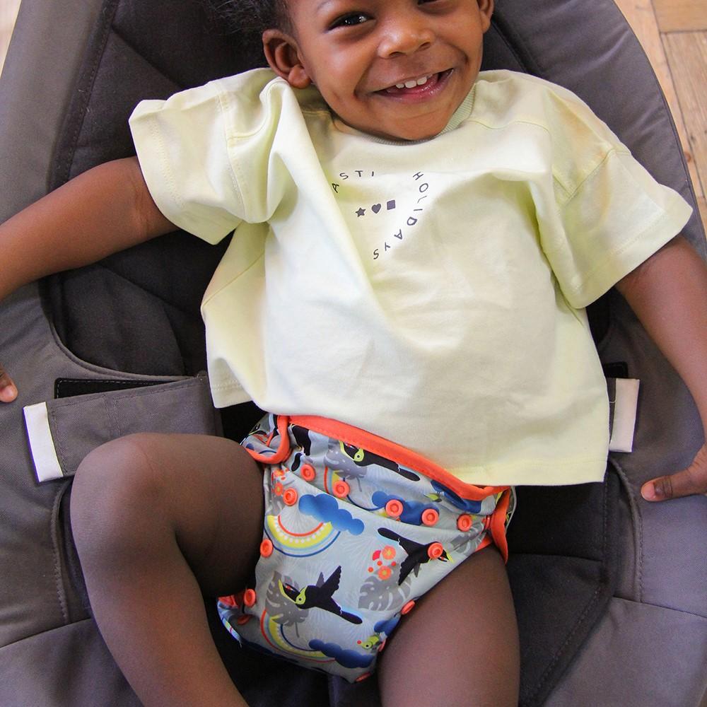 Toucan Cloth Diaper 3.5-16 , Close Parent Pop-In Ai2