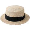 [Reck Hatter] Bao Hat, Cancan Hat, Straw Hat, Fedora Hat, Straw Hat, Spring, Summer, Autumn, Gentleman's Hat, Men's BAO BOATER HAT RH-212 M