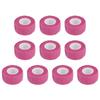 10 Rolls Compression Bandage Wrap Breathable Self Adhesive Elastic Fixation Bandage 0.98 X 78.74in