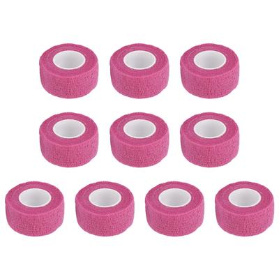 10 рулонов компрессионного бинта, дышащий самоклеящийся эластичный фиксирующий бинт, 0,98 х 78,74 дюйма