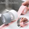 Bathroom Sink Bath Sealing Tape Strip PVC Adhesive Waterproof Wall Sticker For Bathroom Kitchen Tile Crack Repair Self Adhesive