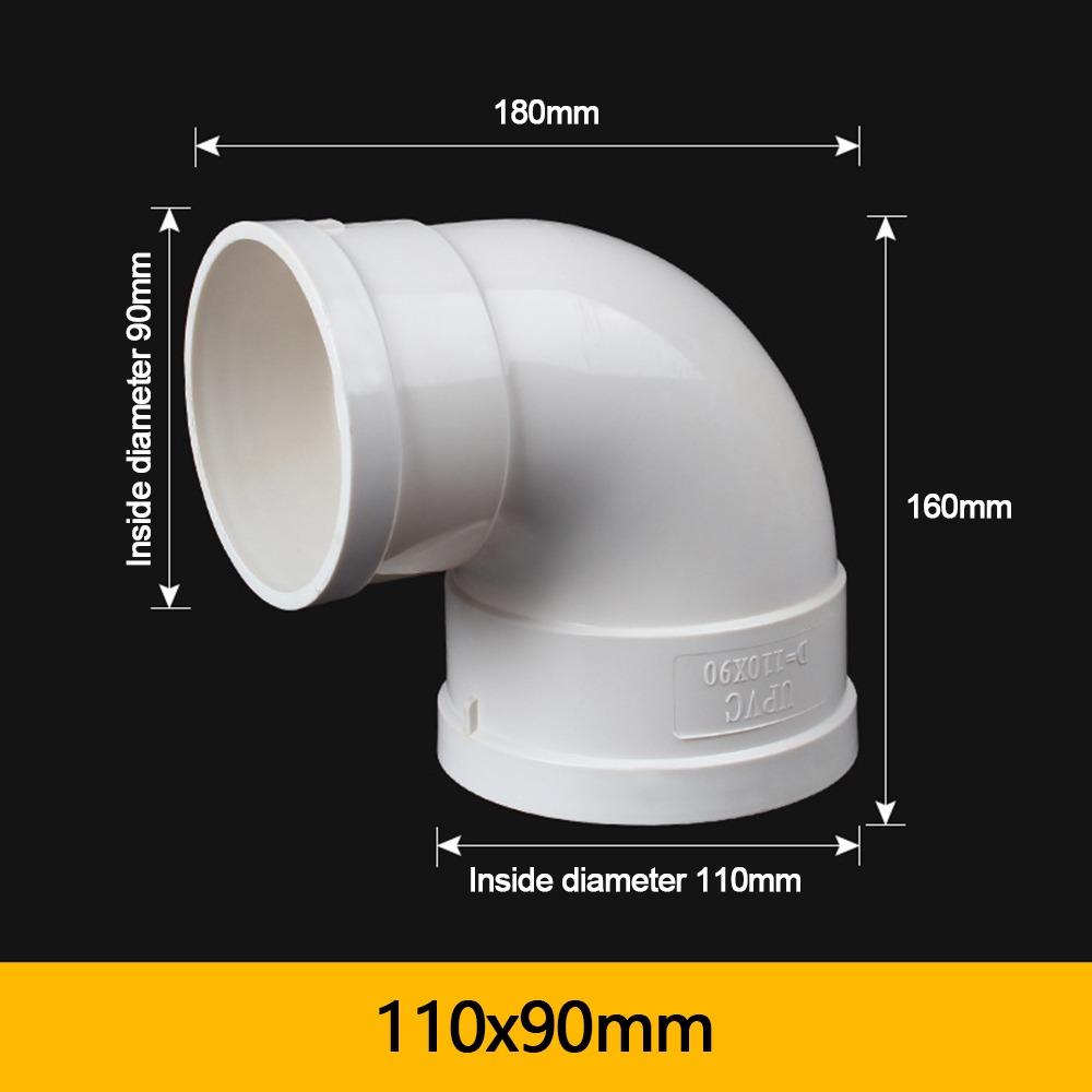 Новый ПВХ Труба Редукционный Отвод 2 Направления Белый Фитинг Уголок Фитинги Труба Мебель Сад Опорная Конструкция
