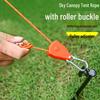 Adjustable Reflective Windproof Camping Tent Rope Pulley System