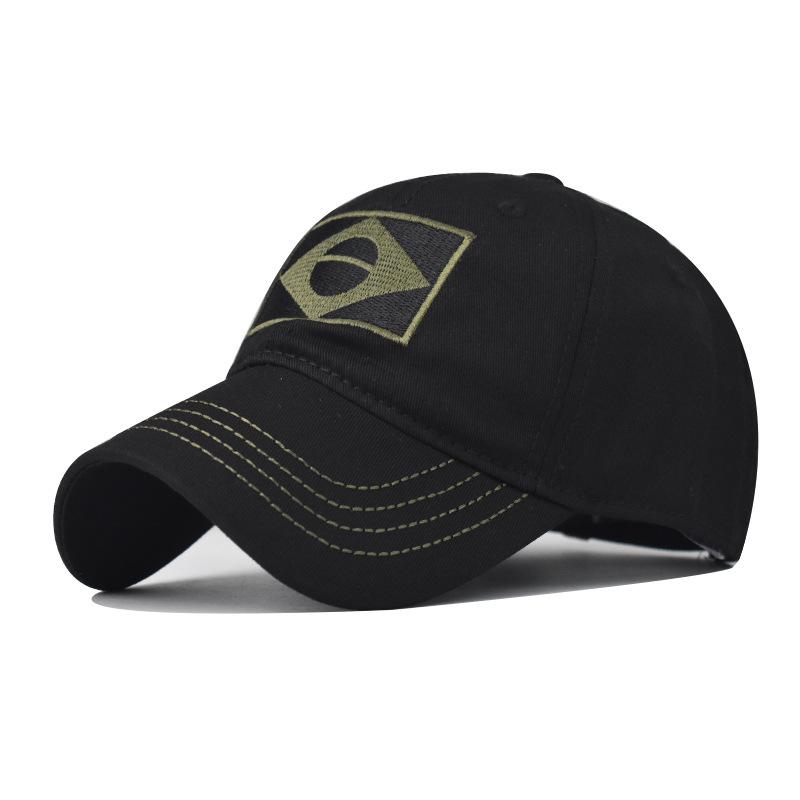 Камуфляжная Бейсболка Мужская Летняя Флаг Бразилии Защита от Солнца Snapback Кепки Мужская Повседневная Кепка для Airsoft Outdoor Рыбалка Туризм Кемпинг