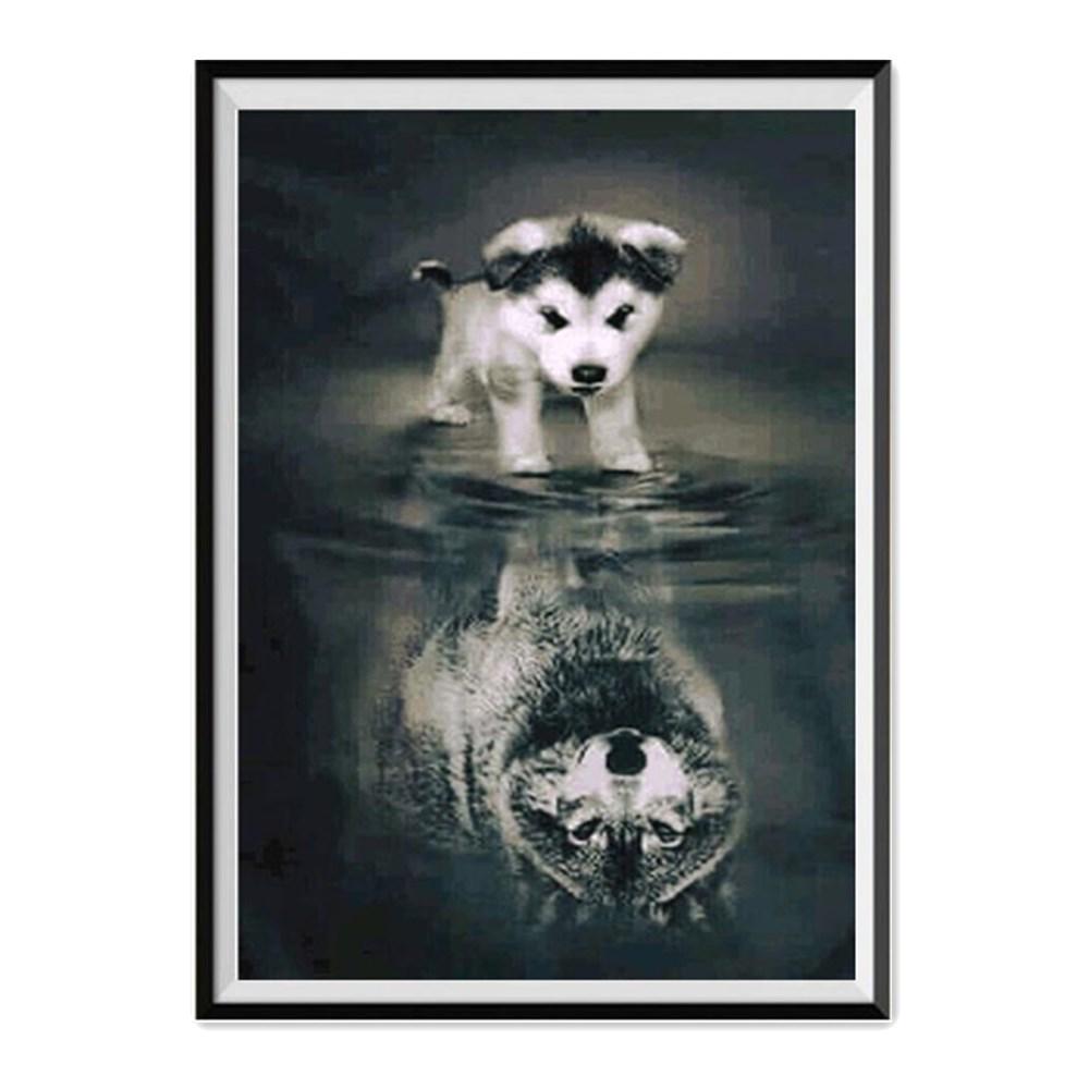 Полный круг алмазная живопись розовый сад 5D Diy алмазная живопись вышивка крестиком животное Алмазная вышивка мозаика украшение дома