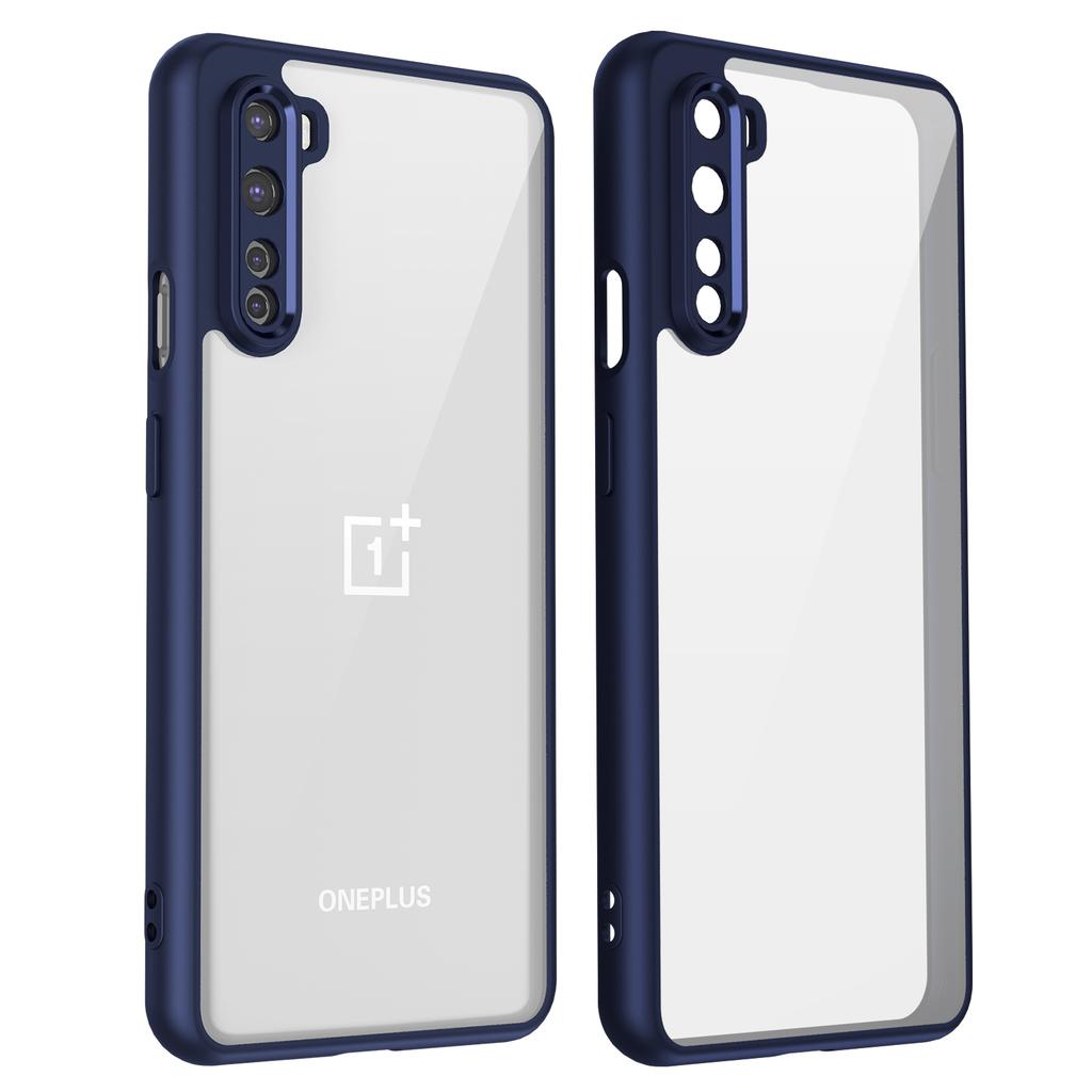 Чехол для Oneplus Nord AC2001 AC2003 Прозрачный ТПУ Противоударный Бампер с Прозрачной Задней Панелью Жесткий Чехол для Телефона для Oneplus Nord AC2001 AC2003