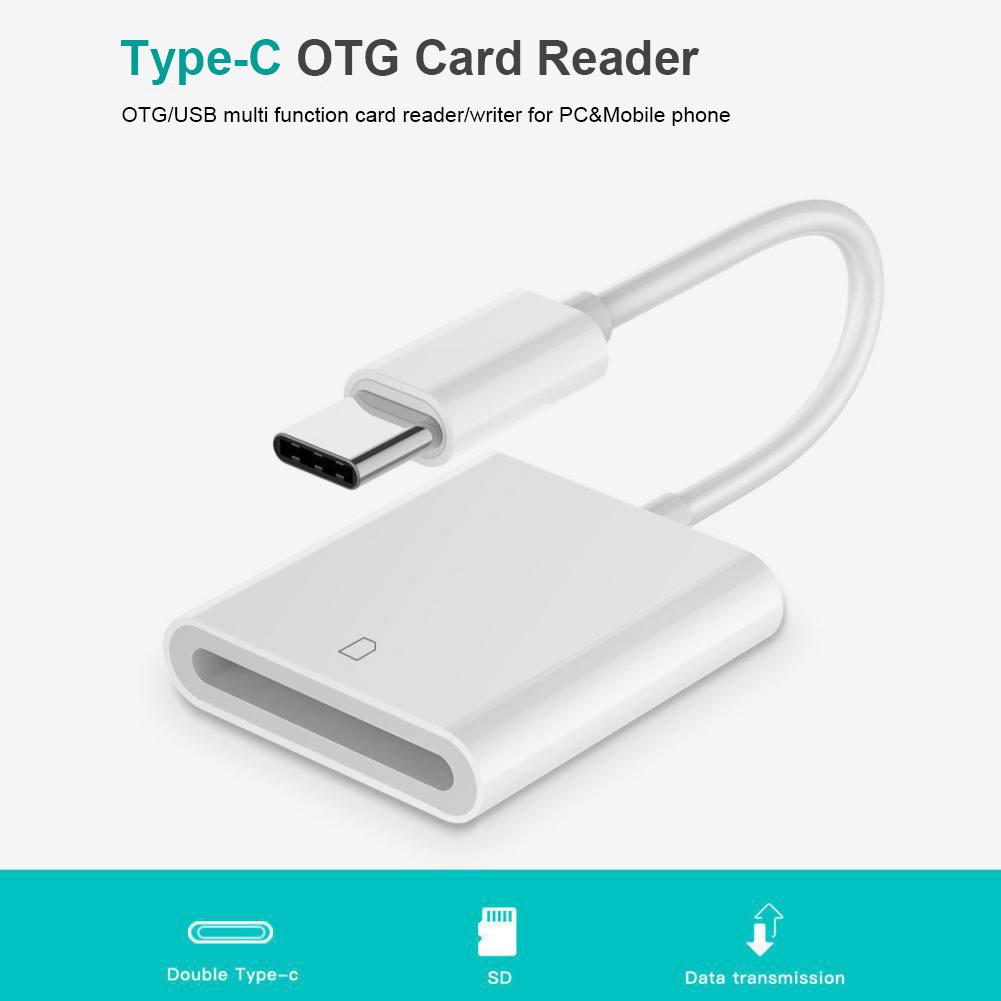 Устройство чтения карт памяти USB-C OTG Type-C, телефон, ноутбук, компьютерные аксессуары для защищенных цифровых карт памяти