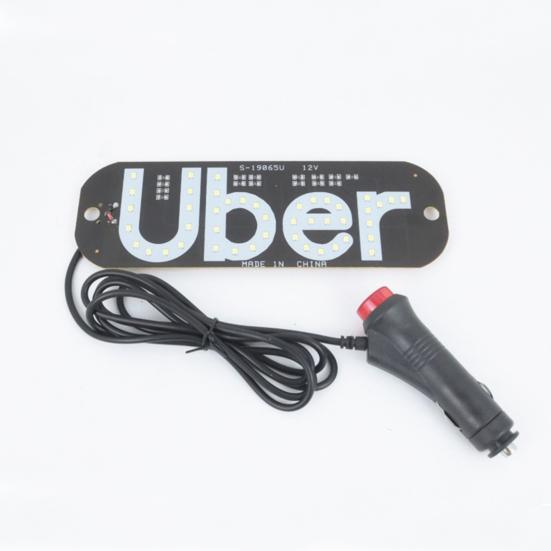 Светодиодный автомобильный световой знак, украшение с присоской, супер яркий Plug-Play, простая установка, световая доска, вывеска, автомобильные аксессуары