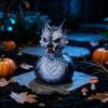 Любители любопытства Коллекционные предметы 3D-печатная фигурка Волк Утка, Жуткий декор для рабочего стола с дикой природой на Хэллоуин, Коллекционная статуэтка в готическом стиле с