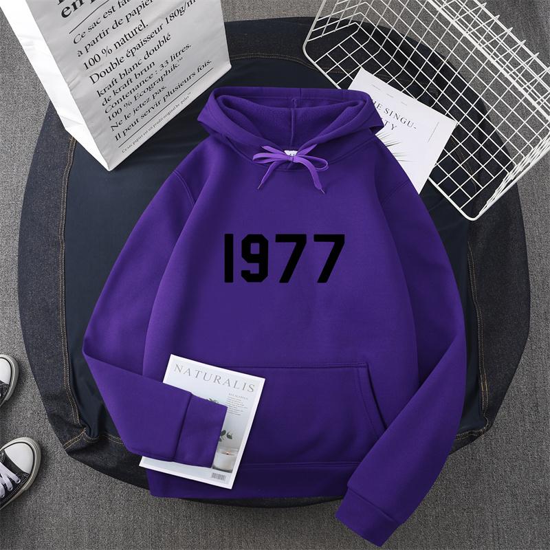 1977 Новый мужской и женский теплый модный худи Хип-хоп уличный бренд Высокое качество Горячая распродажа Мужской и женский спортивный худи