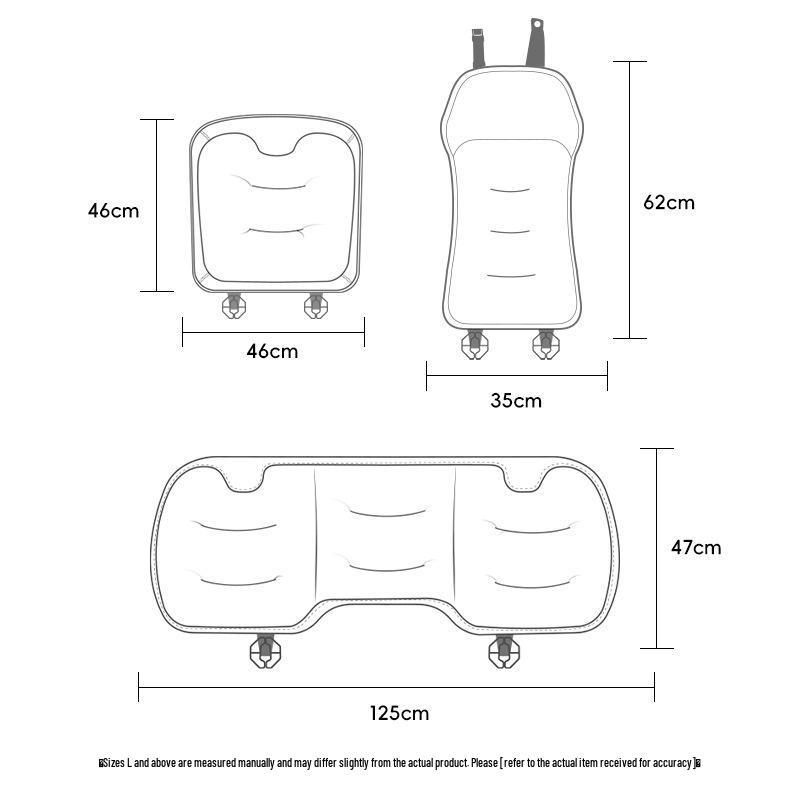 Подушка на сиденье автомобиля Geely Galaxy E5/L7/L6/E8/Xingjian 7 - Всесезонная, дышащая, с вентиляцией