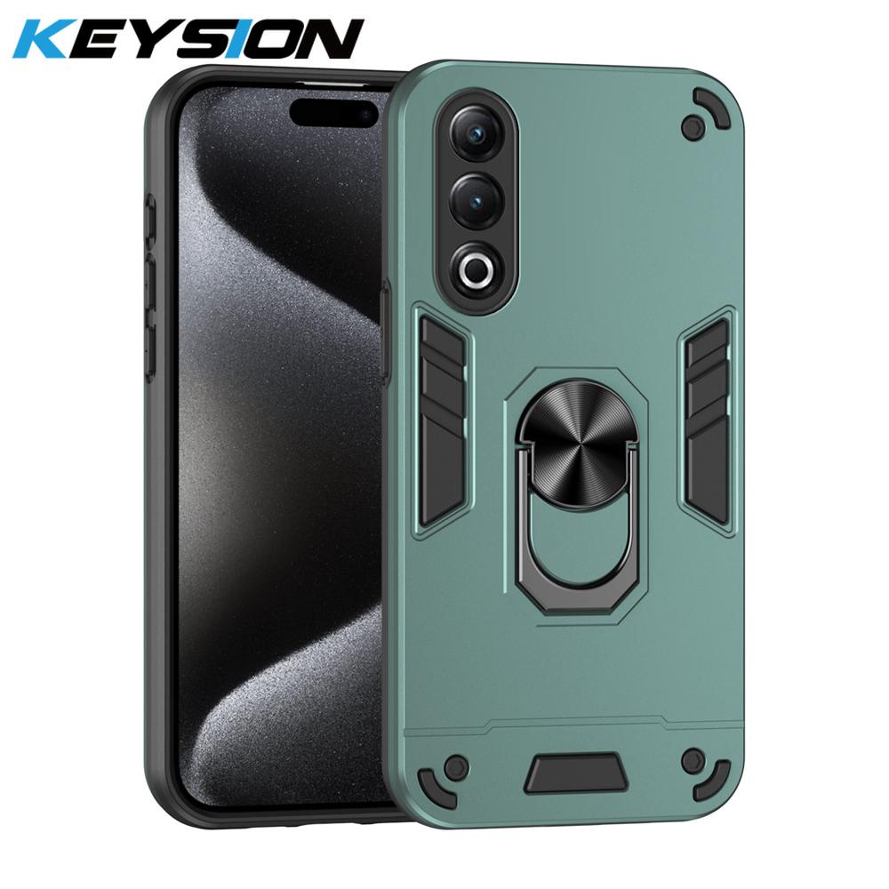 KEYSION Противоударный защитный чехол для Itel S25 Ultra, мягкий силикон + кольцо-подставка для ПК, задняя крышка для телефона Itel S25 S25 Ultra