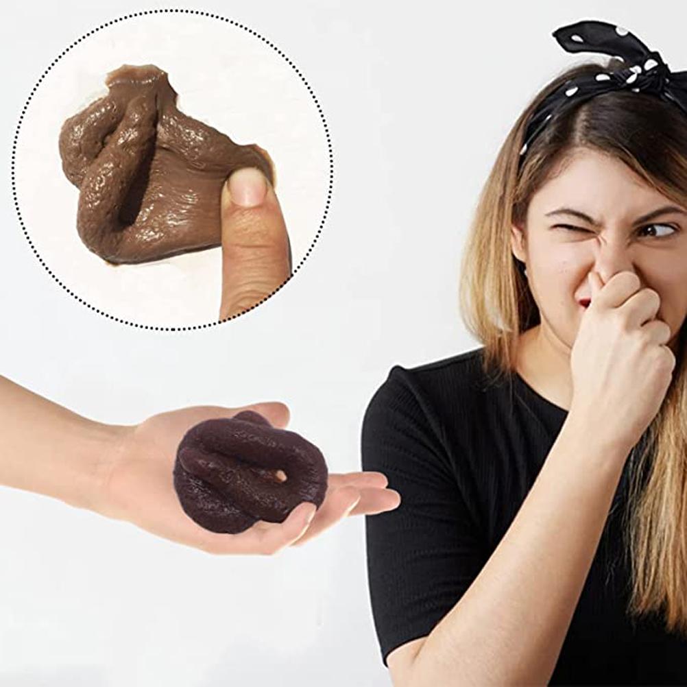 Artificial Poop Realistic Turd Novelty Floating Poop Toys Prank Funny Toys Gift for Joke Trick