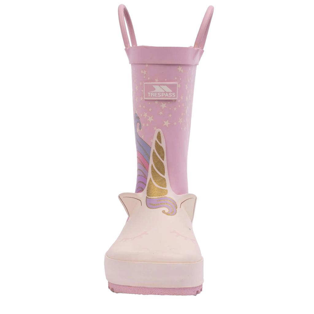 Childrens/Kids Character Unicorn Wellington Boots