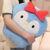 Мягкая подушка в виде милого животного, плюшевая капибара, собака, свинья, пингвин, плюшевая кавайная игрушка, милая плюшевая игрушка, кавайный милый подарок для детей