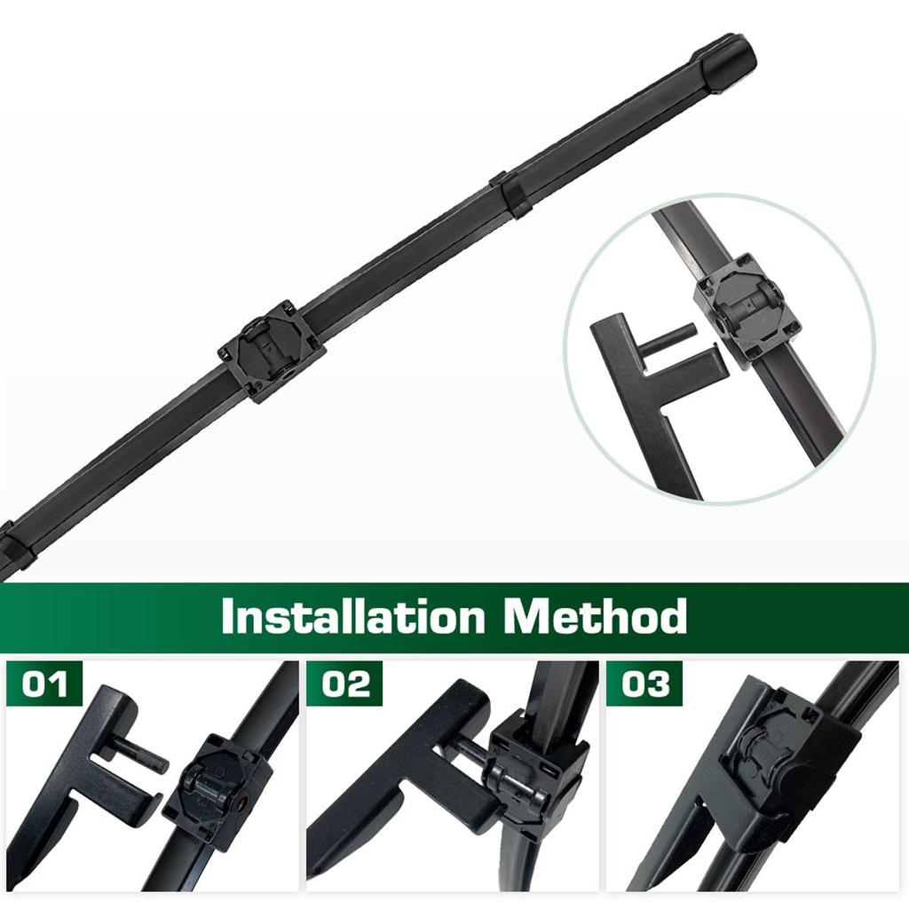 Для BMW 3 серии E91 2005-2009 2006 2007 2008 Дворник Дворники передний и задний Лобовое стекло Щетки для окон 24"+19"+14"