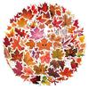 Maple Leaf Cartoon Stickers - 60 Sheets, Waterproof for Journals, Water Bottles, Laptops