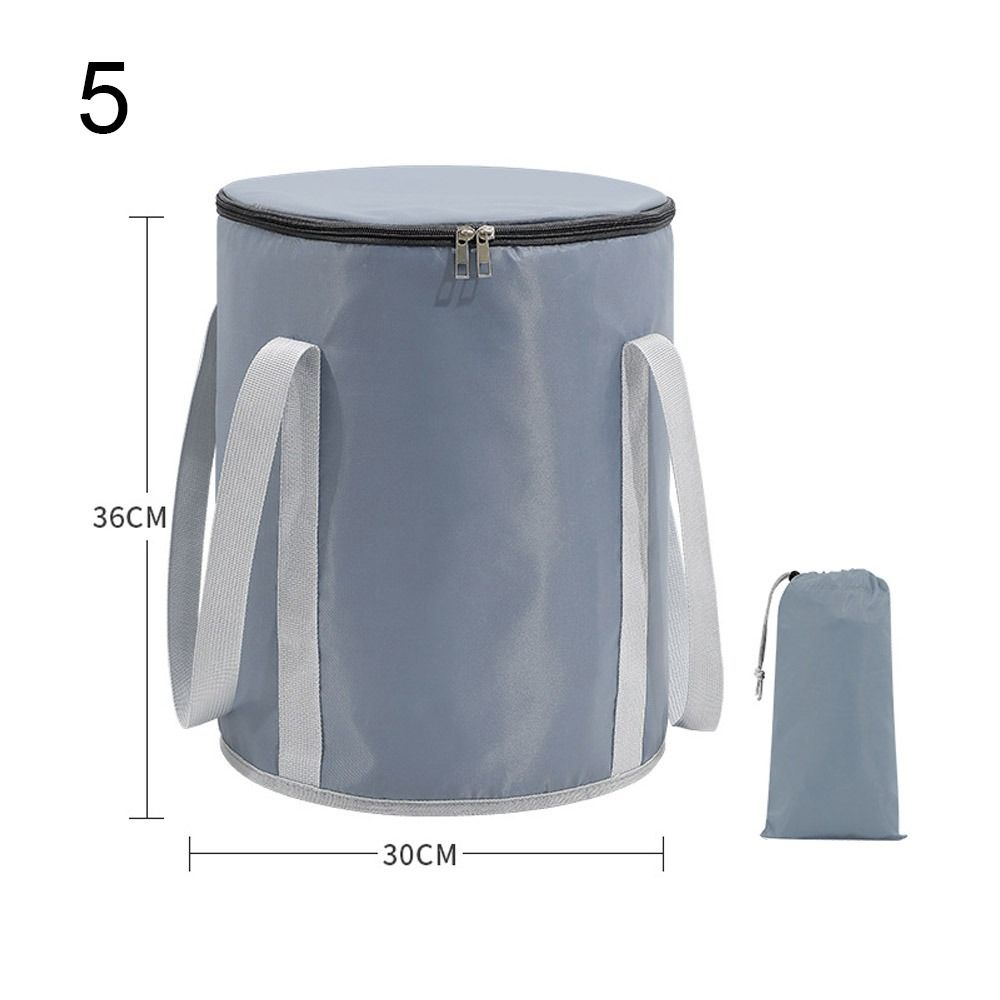 Large Capacity Water Bucket Washing Tub Wash Basin Foldable Foot Tub Bath Bag Portable Basins