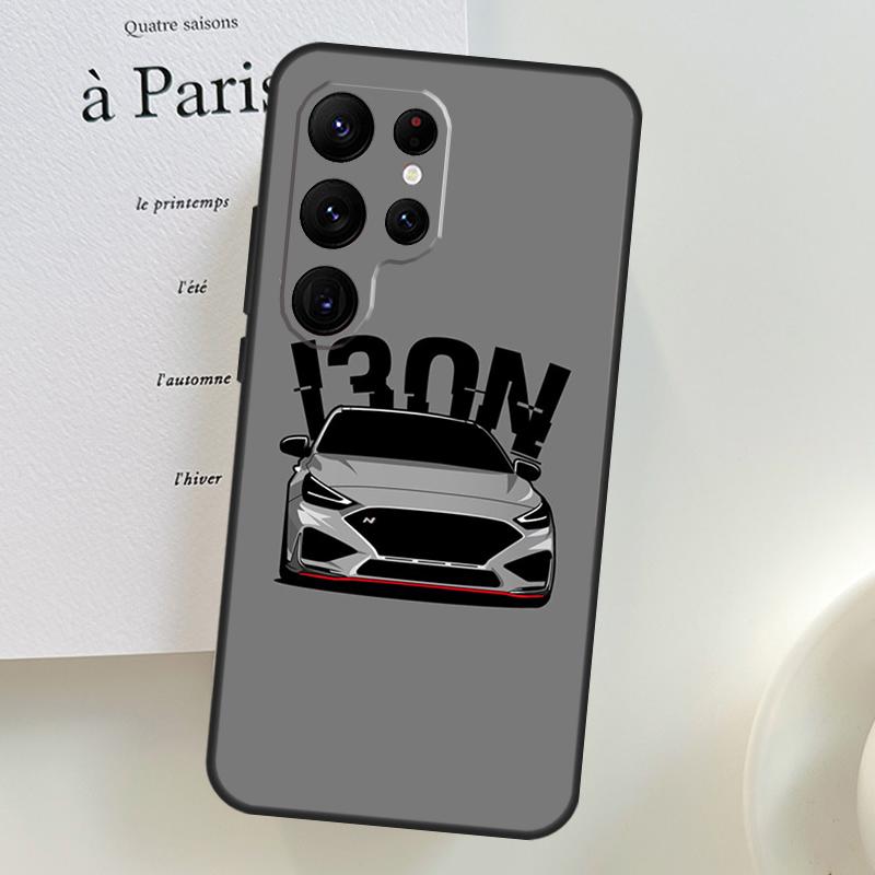 i30N Sports Car Case For Samsung Galaxy S22 S23 Plus S21 S23 Ultra S20 FE S8 S9 S10 Note 10 20 Ultra Coque