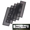 3Pcs Black I/O Back Plate DIY PC Rear Bracket Stable Case Shield  Case Modding