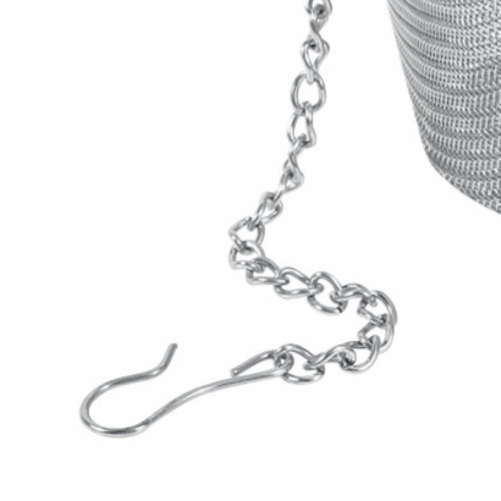 2Pcs Stainless Steel Mesh Tea Strainer 6.5cm Loose Tea Diffuser Tea Ball Infuser For Seasonings