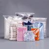 Zipper Plastic Bag Clothes Storage Bag Transparent Zip Pouch Travel Storage Bag