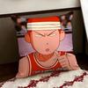 Anime SSlam DDunk Cushion Cover Reversible Soft Durable Pillow Cover Home  Car MultiScene Use for Daily Comfort