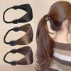 Резинка из волос, имитация парика, веревка на голову, модный женский парик, кольца для волос, прямая резинка для волос, хвост, высокая эластичная веревка для волос