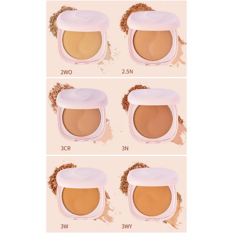 Pudaier Пудра-фиксатор Пудра Тональная пудра Рассыпчатая пудра Водостойкая фиксирующая пудра-консилер Крем-пудра для контроля жирности