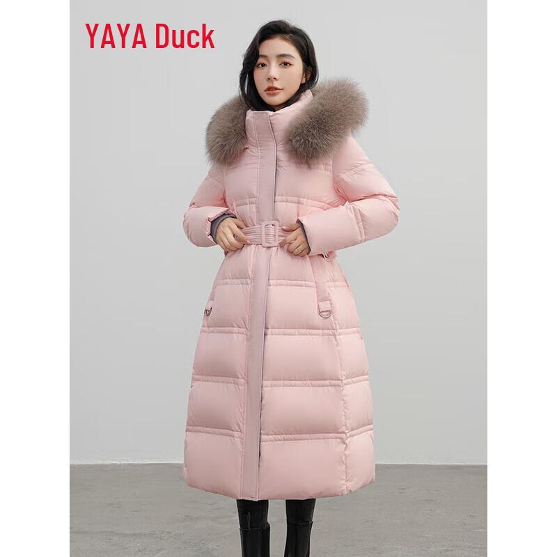 Yaya Женское пальто нового стиля оверсайз с затягивающейся талией до колена DSW06B0280