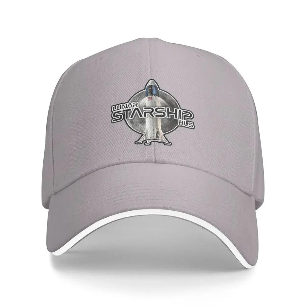 New SpaceX Lunar Starship HLS Baseball Caps Casquette Unisex Hats
