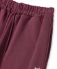 BROWNBREATH Tag Wide Sweat Pants - Burgundy