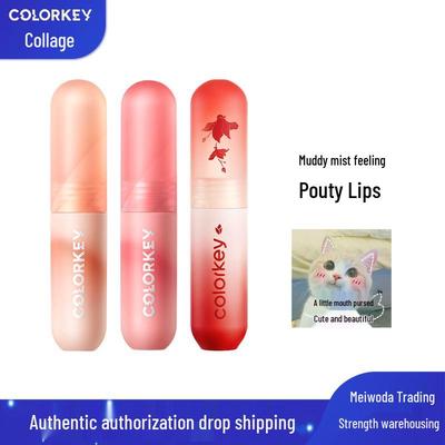 Colorkey Cherry Blossom Lip Mud Velvet Glaze - Весенне-летняя коллекция.