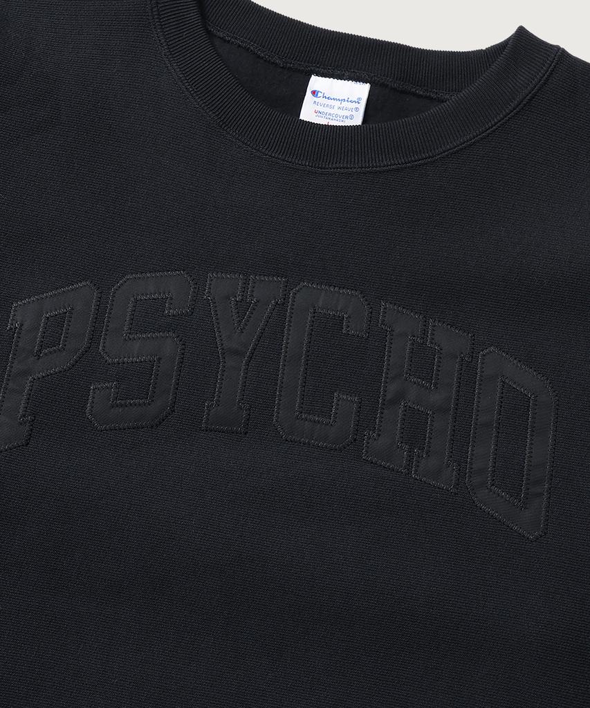 CHAMPION X Undercover Reverse Weave Psycho Sweatshirt Black