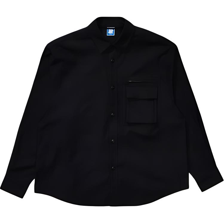 UNDEFEATED Shirts Unisex Pointed Collar Moderate Workwear UC34GLW01M