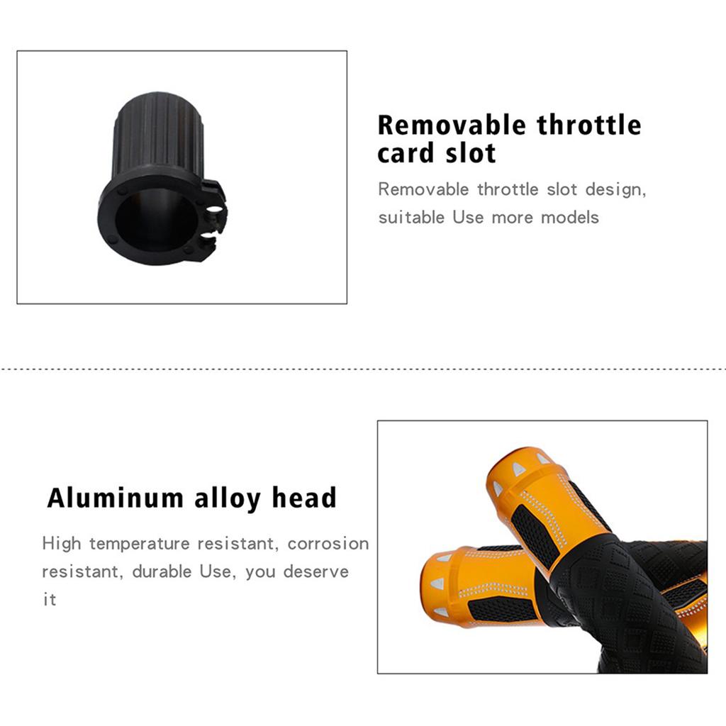 Motorcycle Electric Hot Hand Grips Long Service Life and Compact Suitable for Outdoor Winter Cycling