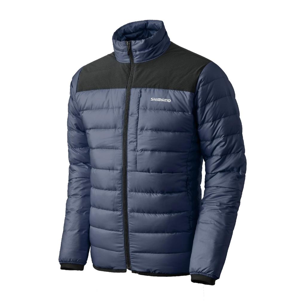 SHIMANO Tech Down Jacket Size L WJ-012X Navy,