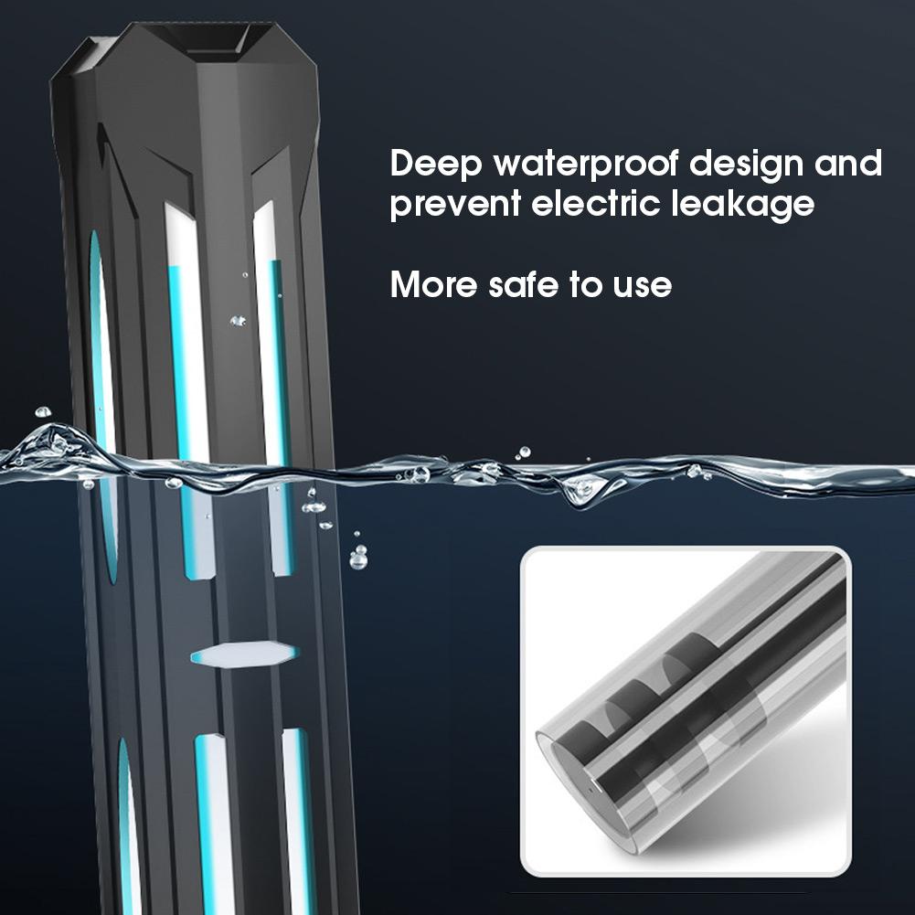 Fish Tank UV Sterilization Lamp Aquarium Ultraviolet Submersible Algae Removal Disinfection