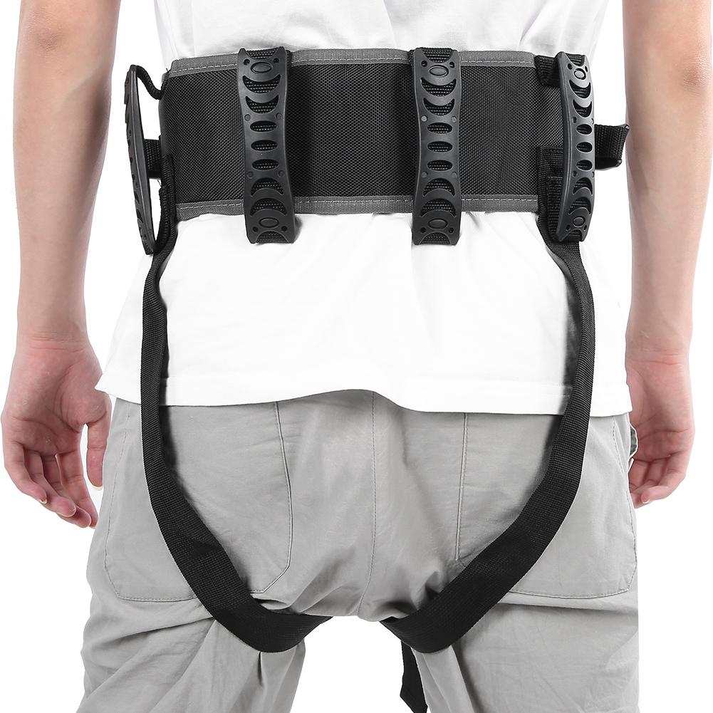 Передвижной ремень с резиновой ручкой, для ухода за пожилыми пациентами с ограниченными возможностями, для безопасной ходьбы, для помощи при походке, для терапии, для инвалидной коляски, подъемный ремень для кровати FEFE