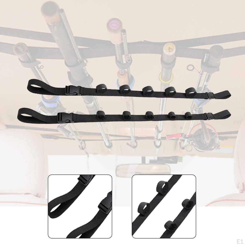 Набор из 2 нейлоновых держателей для удочек для путешествий