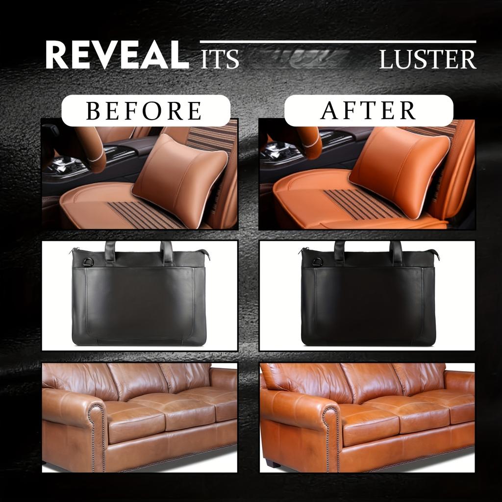 Многоцелевой ремонт Искусственная кожа Царапины, трещины и отверстия - Автомобиль, диван, уход за сиденьем и реставрация Полировальная паста
