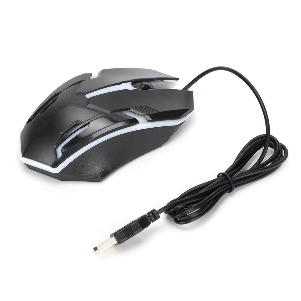 Проводная мышь USB-порт Игровая   Бизнес Светящаяся Оптическая Компьютерные Аксессуары