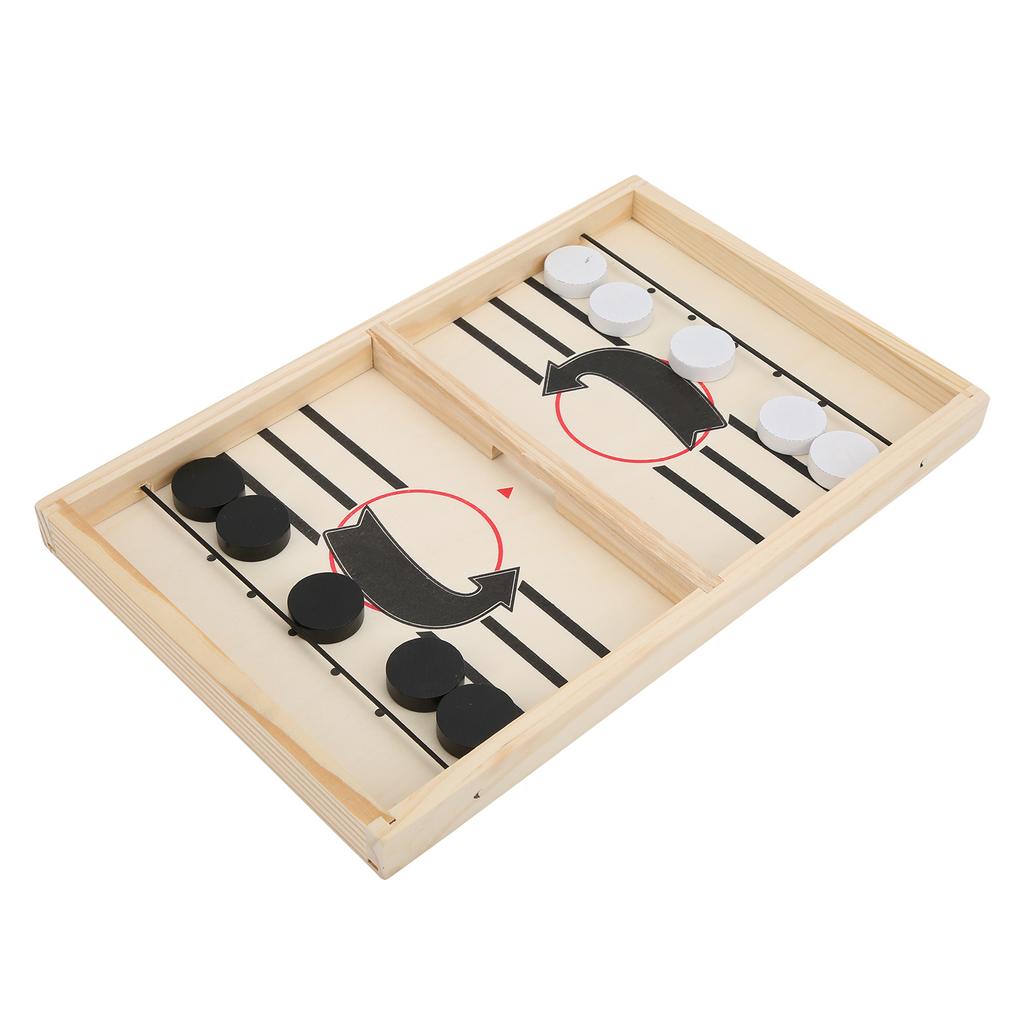 Medium Size Wooden Table Hockey Board Game ParentChild Interactive Desktop Battle Chess Toy