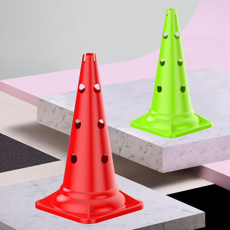 Agility Training Set: Marker Cones, Ice Cream Buckets, Frisbee Discs, Poles, Stakes, Rings, Ladders for Sports & Taekwondo.
