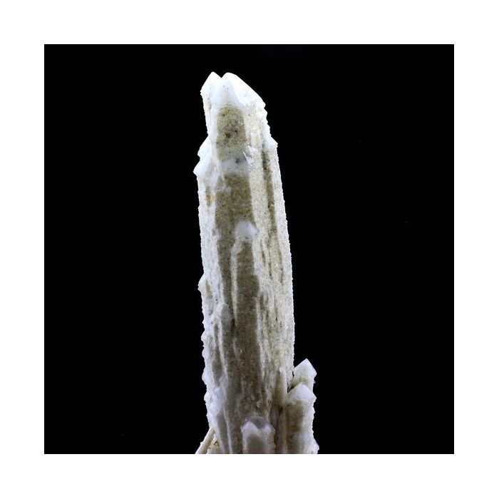 Pierres et Minéraux. Quartz Sceptre + Siderite. 520.0 ct. Nikolaevskiy Mine, Dalnegorsk, Russie.