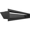 Vent Cover LUFT 9x60 Black Slim