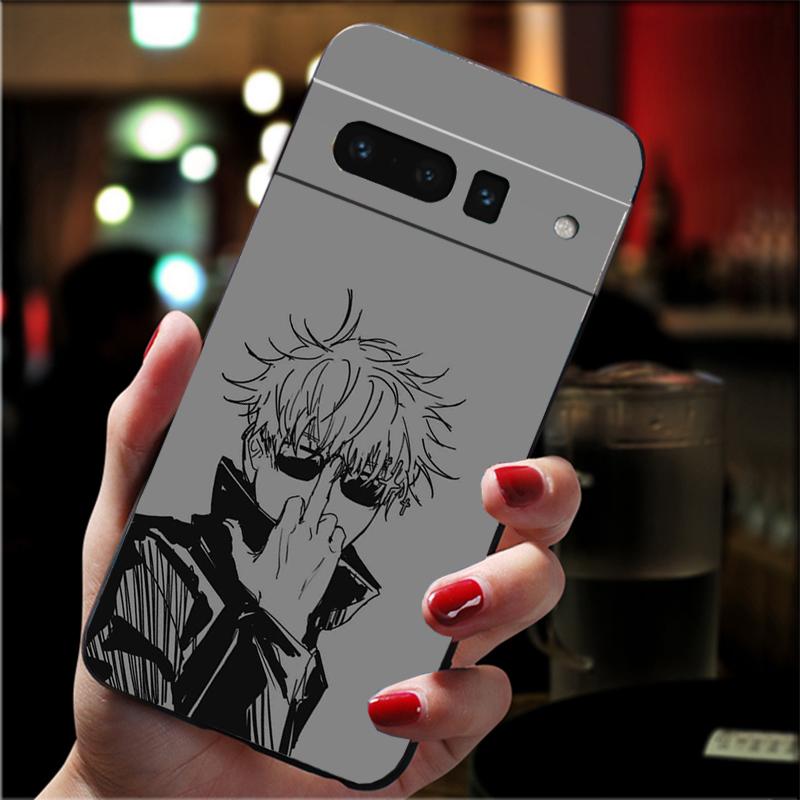 Чехол для телефона Jujutsu Kaisen Сатору Годжо Для Google Pixel 10 9 Pro XL 8 7 6 Pro Pixel 9A 8A 7A 6A 5A 4A Pixel 8 7 6 5